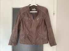 Damenjacke Gr. 40 Farbe taupe oder schlamm Wildlederoptik