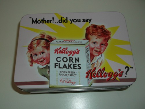 Blechdose kellogg retro - -,