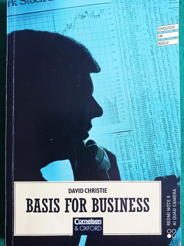 Basis for business englisch - for,