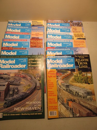 Model railroader magazin - model,