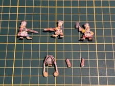 Warhammer Dogs of War Söldner Halfling Hot Pot Halbling Katapult Metal Rare Used
