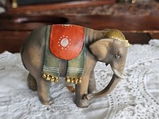 Holzfigur Krippenfigur Elefant