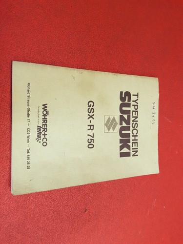 Suzuki gsxr750w gr7bb 1994 - gr7bb,