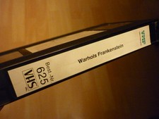 VHS - VMP RARITÄT : WARHOLS