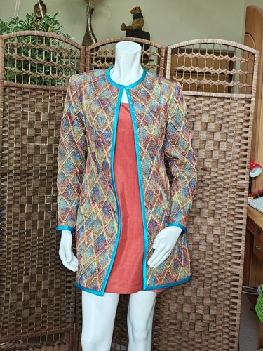 Designer brokatmantel martina - designer,