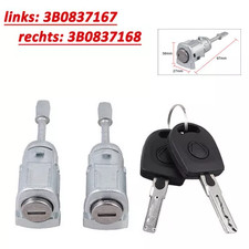 2x Zylinder Türschloss links