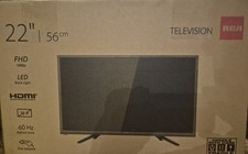 RCA Fernseher 22 Zoll Triple Tuner DVB-C/T2/S2, 12 /220 Volt