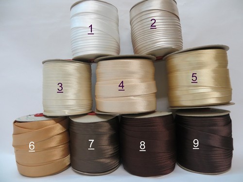 Schrägband satin atlas - ,