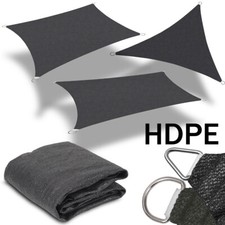 Anthrazit Sonnensegel HDPE