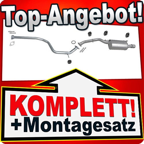 Auspuff für mazda - i, (cr)