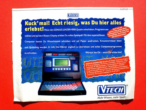 1995 werbung zeitschrift - zeitschrift, v
