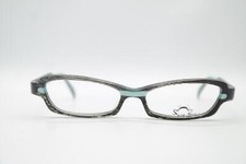 Eye DC V476 Schwarz Transparent Grün Eckig Brille Brillengestell eyeglasses Neu