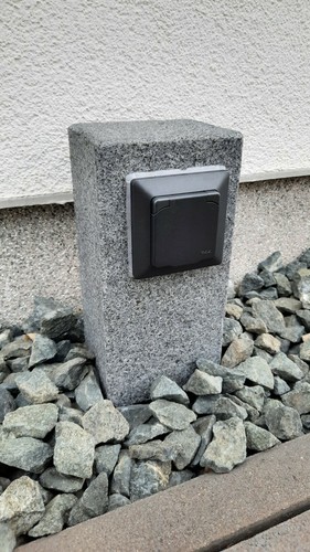 Gartensteckdose