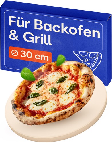 Pizzastein für backofen und - für,