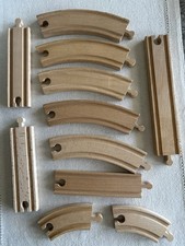 Brio Schienensortiment 11 Schienen Neuwertig