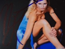 Foto Michelle Hunziker ohe Autogramm