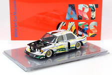 1:18 Minichamps BMW 320i Gruppe 5 Roy Lichtenstein ART CAR DEALER VERSION