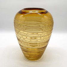 (2) Vintage Murano Glas Vase