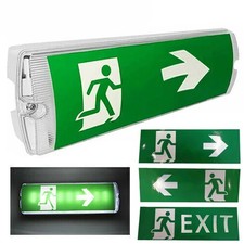 LED Notleuchte Notbeleuchtung Notausgangslicht Leuchtschild Fluchtwegleuchte DE