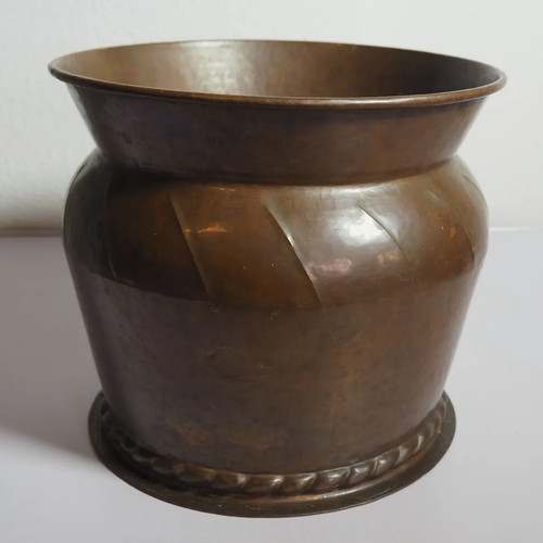 Vintage kupfertopf massiv - vintage,