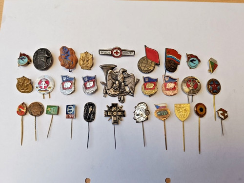Sammlung 29x anstecknadeln - sammlung,