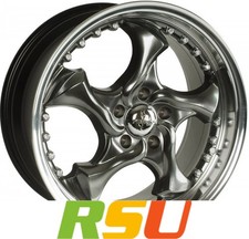 Keskin KT7 Crazy hyper 9.5x18" ET25 LK4 100 ML 63.4 Alufelgen 18 Zoll