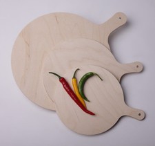 Flammkuchenbrett Pizzabrett Servierbrett Flammkuchen Servierbrett rund Profi