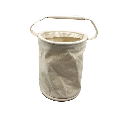 Eimer aus segeltuch leinen - eimer,
