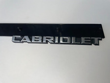 VW Volkswagen Schriftzug