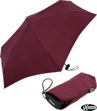 iX-brella Regenschirm Damen Taschenschirm 15cm ultra winzig klein leicht flach