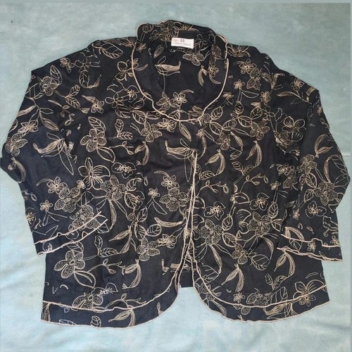 Leinenjacke vintage - -,