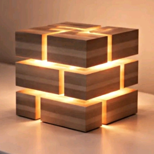 Exklusive led würfellampe - exklusive, im