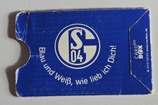 Dauerkarte Hülle - FC Schalke 04  S04 -  Sammelobjekt - 2001 - selten - CardBox