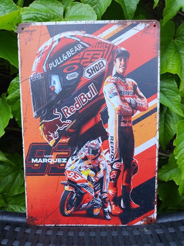 Blechschild moto marc - blechschild,