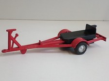 Bootsanhänger Trailer rot Welly 9273 ?090