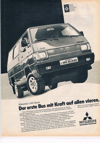 Mitsubishi werbeanzeige - mitsubishi,