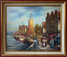 Ölbild Berger signiert