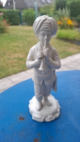 Porzellanfigur oboist aus der - porzellanfigur,