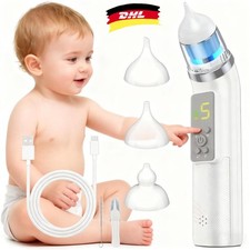 Nasensauger Baby, Nasensauger Baby Elektrisch Nasenreiniger, Nasensauger.3 IN1
