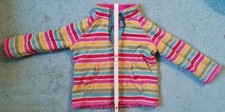 Wendepullover Frugi, 2-3 Jahre 92-98 cm, eine Seite bunte Steifen und glatte Obe
