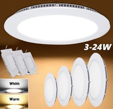 LED Einbauleuchte Einbaustrahler Decken Leuchte Set Einbau Spot 230V Rund Eckig 
