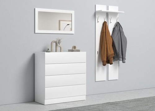 Garderobenset kommode paneel - garderobenset,