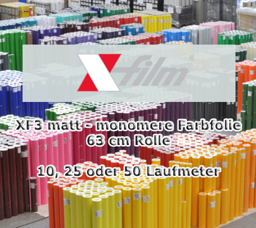 Plotterfolie matt - 4,60€/m²,