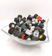 LEGO® 20 Reifen mit Achse in verschiedene Farben & Größen City Sammlung konvolut