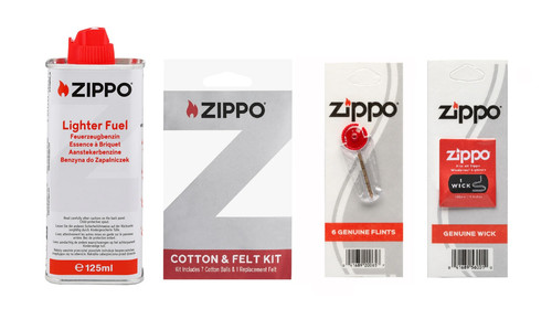 Zippo set 10x benzin - 10x,