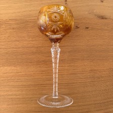 Nachtmann Traube Weinglas Orange Bernstein Überfang Römerglas