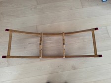 Steiff Holzwiege Wiege Wippe Schaukelgestell für 50 cm  Reittier 1950-58