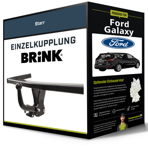 Starre anhängerkupplung für - starre,