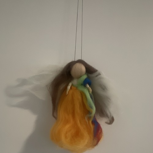 Hängende deko figur puppe aus - hängende,