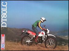 Yamaha  DT80LC Prospekt 1983 4 Seiten 